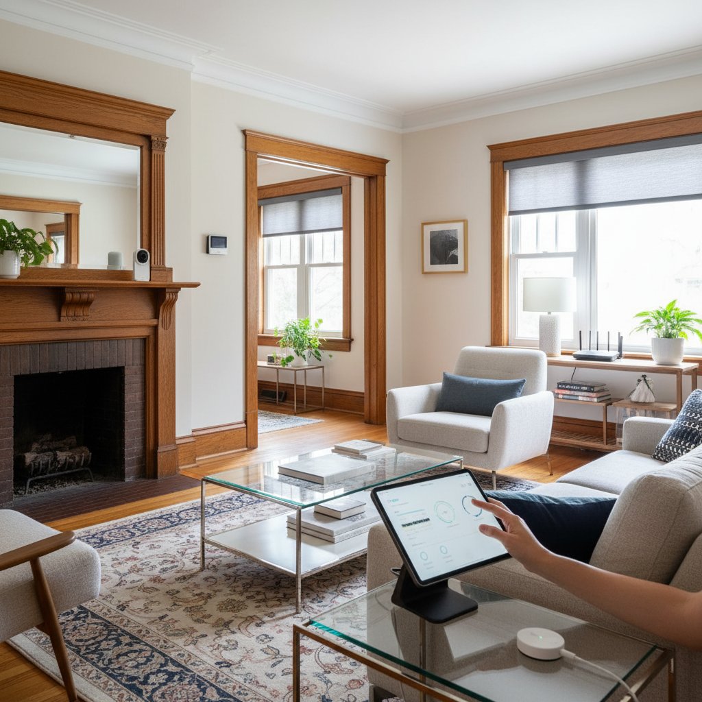 Wireless Smart Tech Works Better in Old Homes Than New