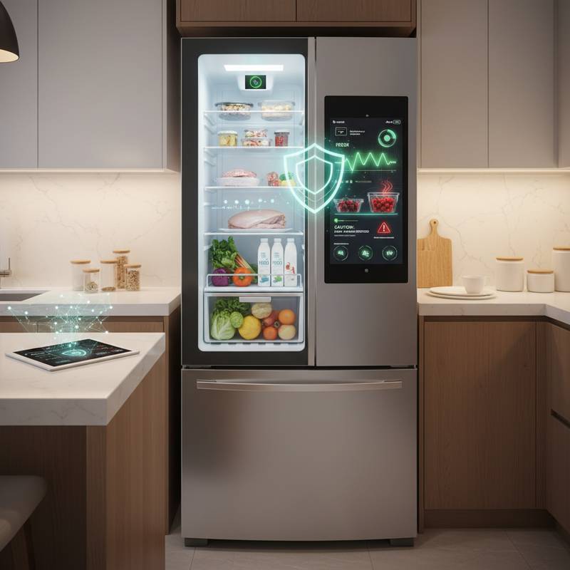 Featured image for Smart Fridges Detect Food Poisoning Before You Eat