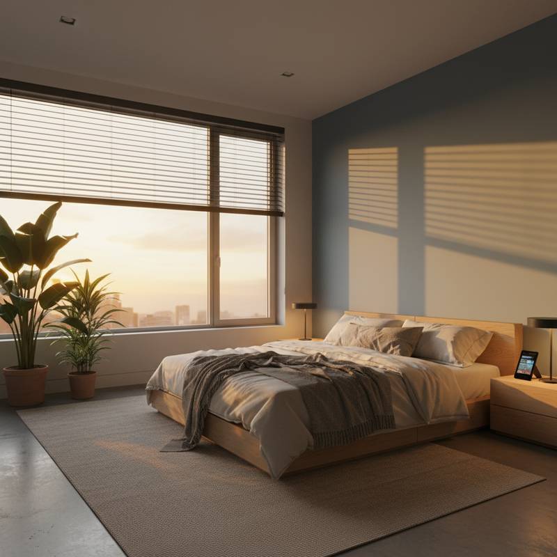Featured image for Smart Blinds Mimic Sunrise to Fight Winter Blues