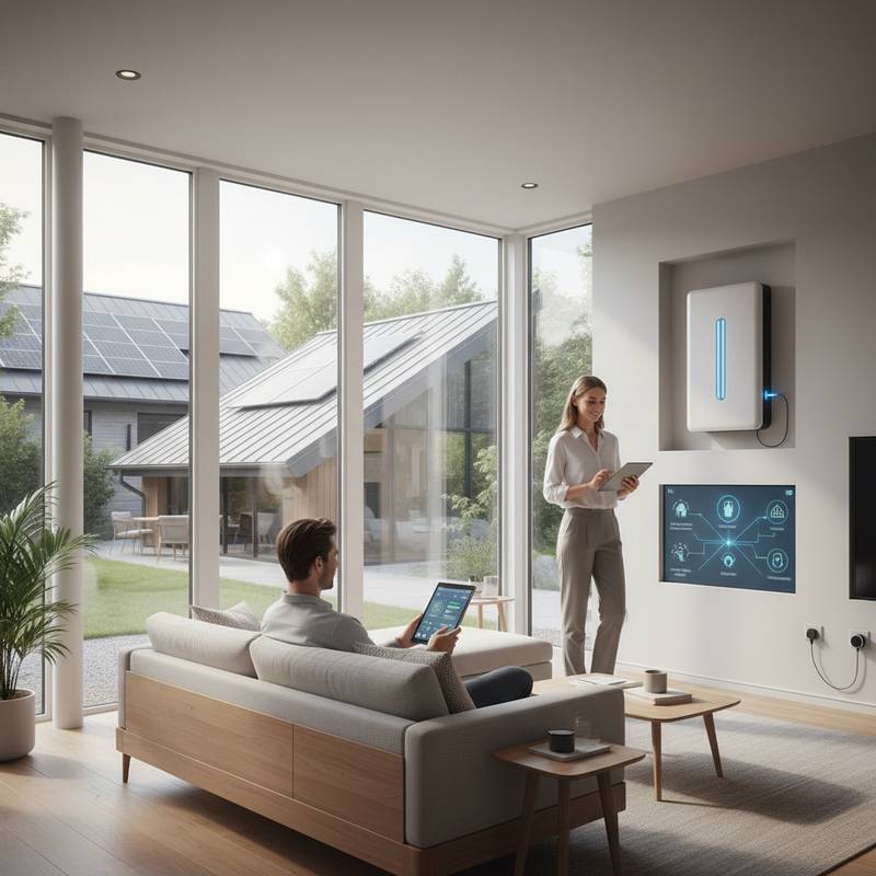 Featured image for Smart Homes Generate Their Own Power with Solar