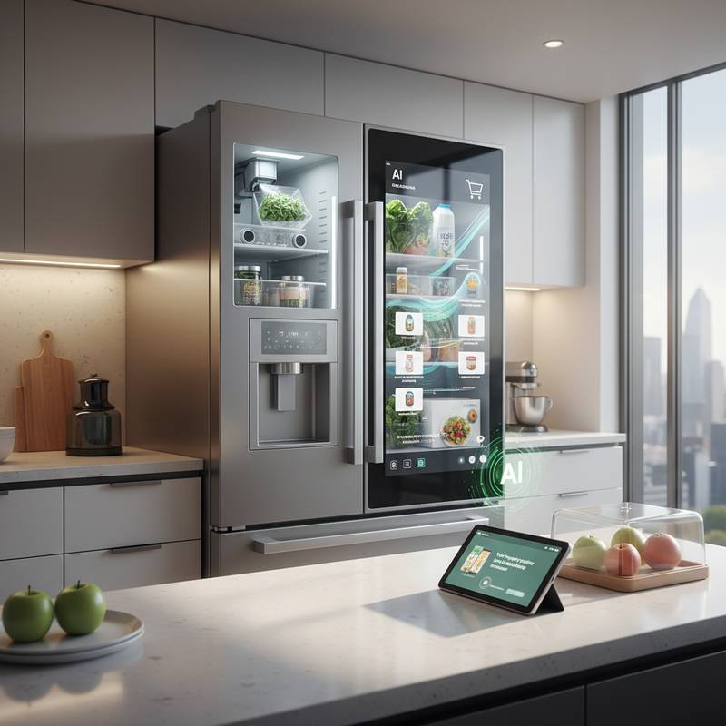 Featured image for Smart Fridges Now Predict and Order Your Groceries