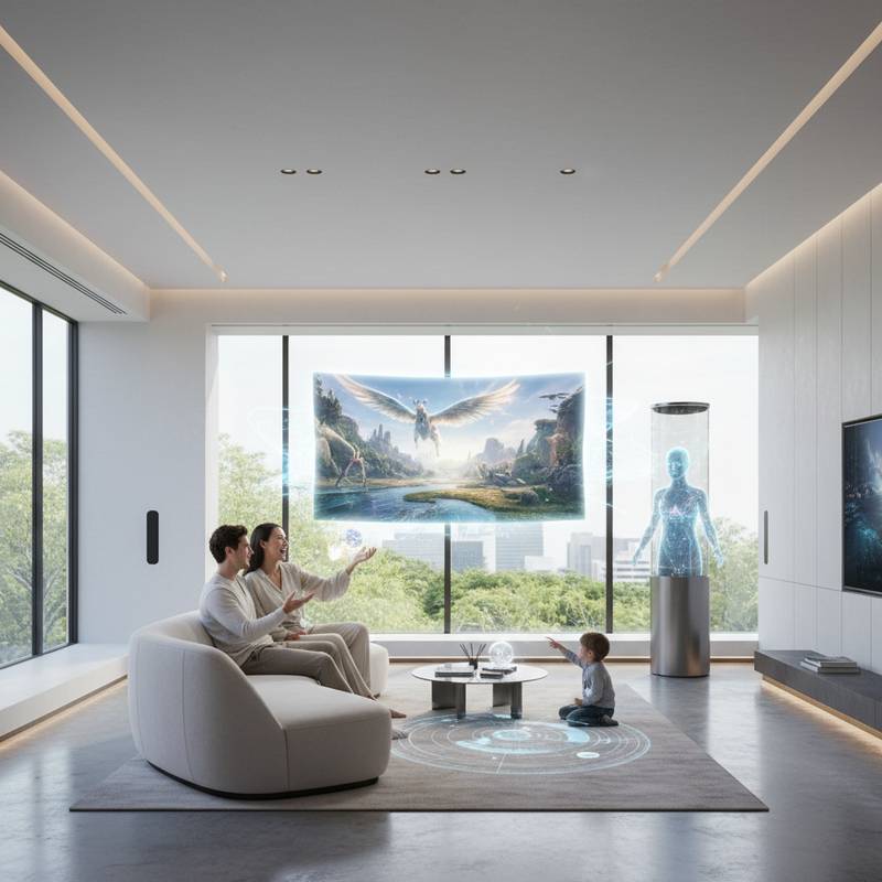 Featured image for Holographic Displays Transform Smart Homes Beyond Screens